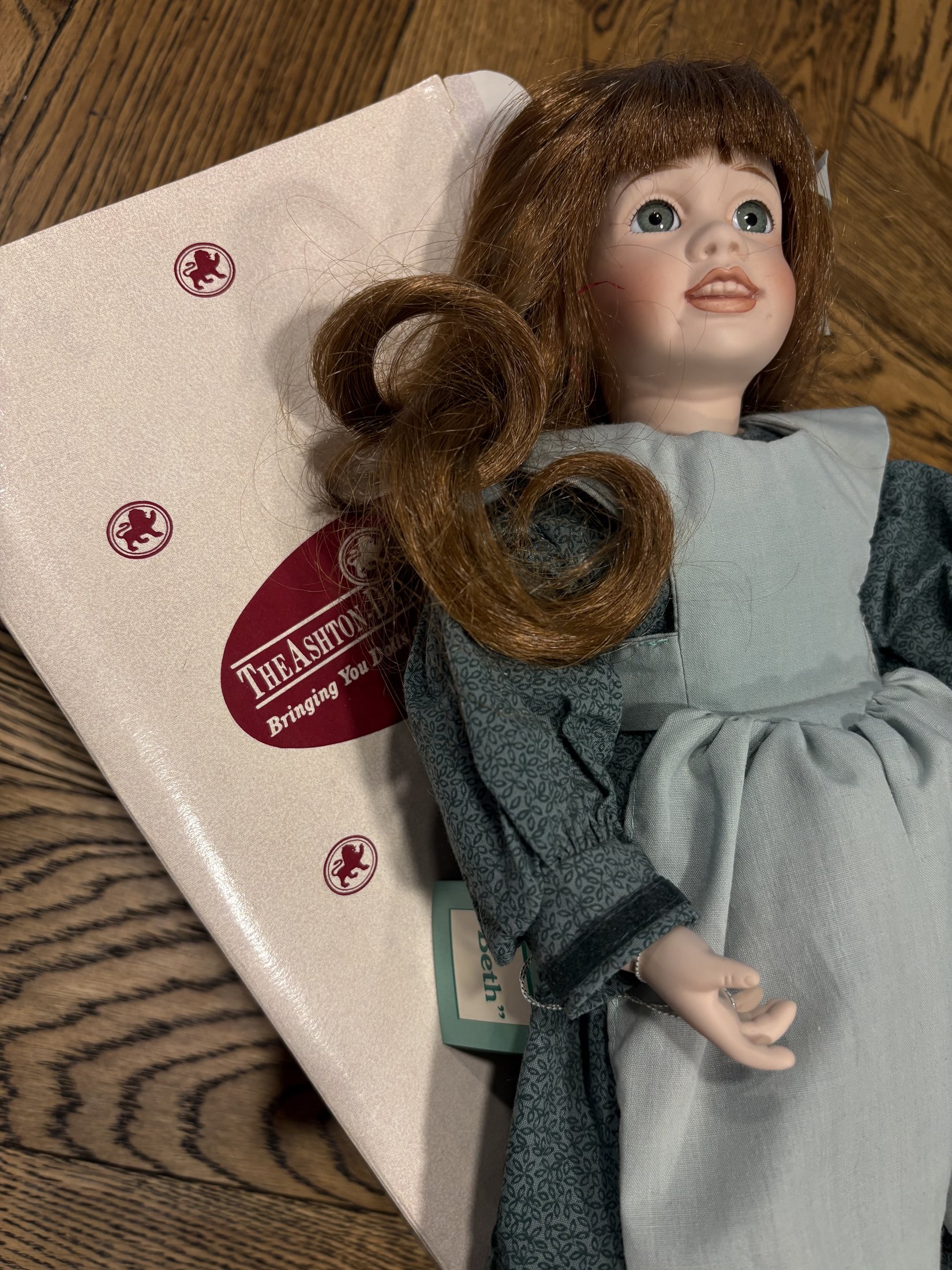 Beth From Little Women By Wendy Lawton Porcelain Doll - Image 6