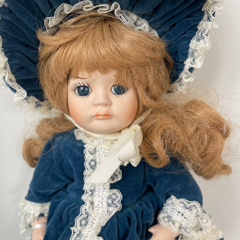 Adorable Vintage Porcelain Doll — 12″