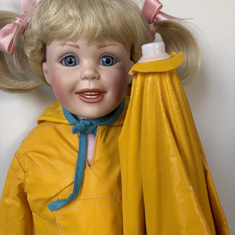 Rainy Day Pals Porcelain Doll by The Hamilton Collection