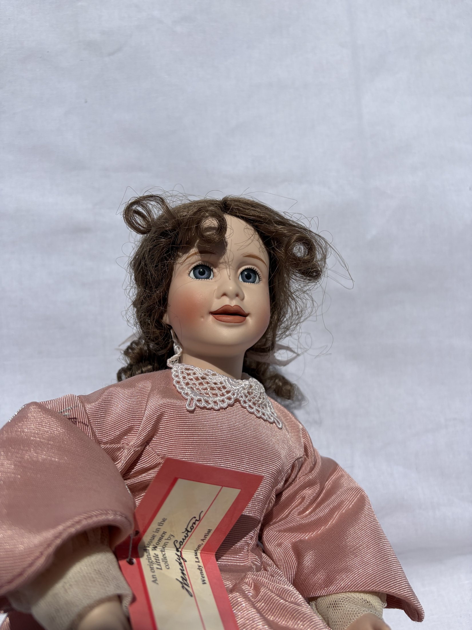 Ashton-Drake Galleries Porcelain Doll 'Meg' by Wendy Lawton