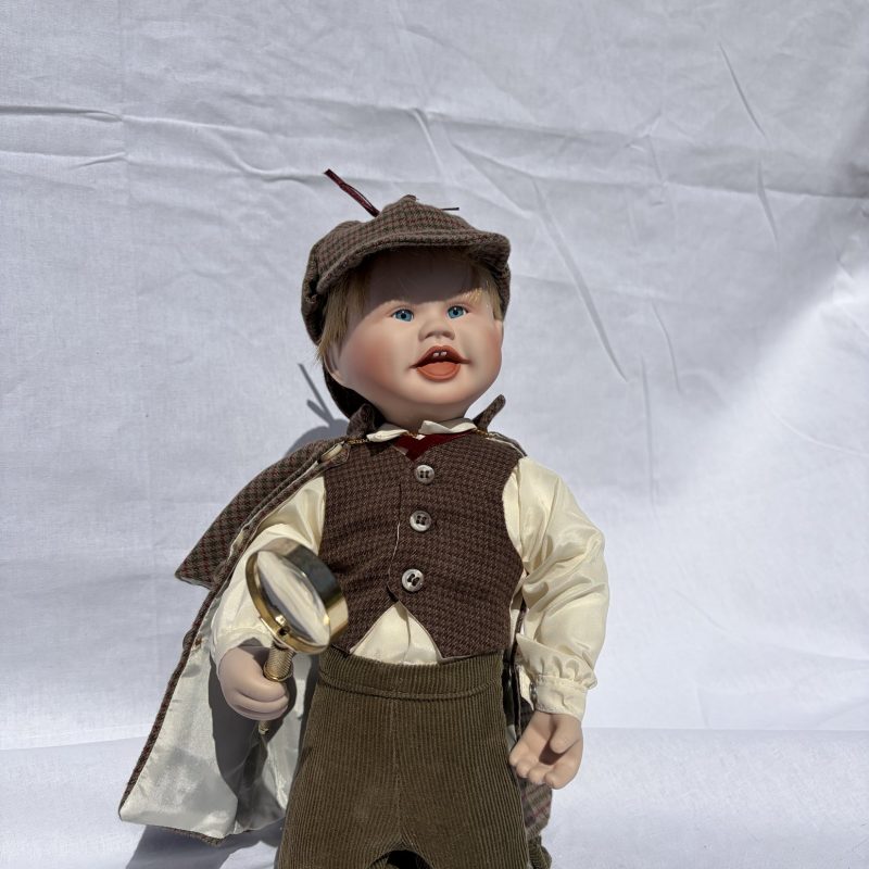 Edwin M. Knowles ‘Little Sherlock’ Porcelain Doll – Born to be Famous