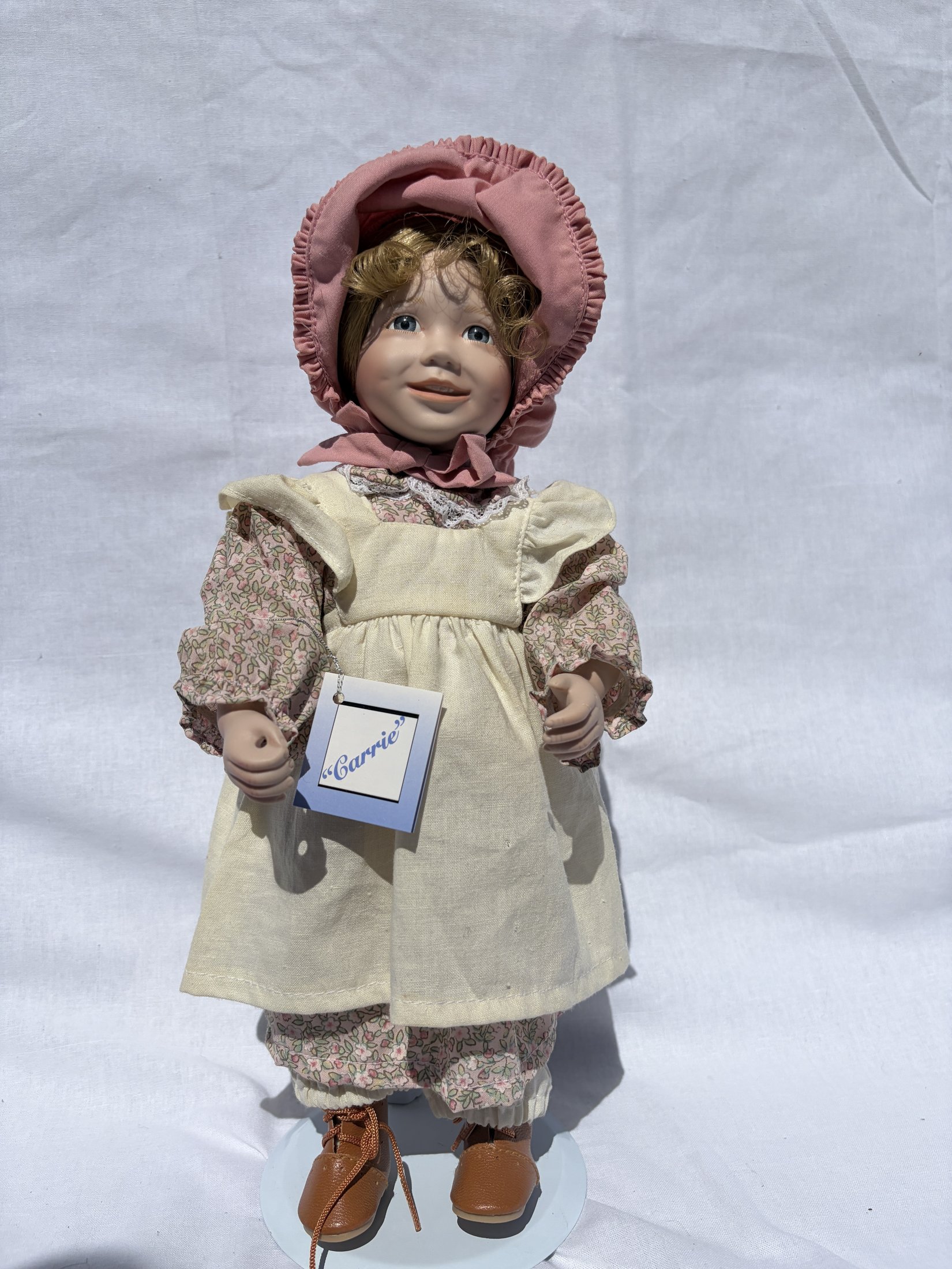 Ashton-Drake Carrie Porcelain Doll Little House on the Prairie Collection - Image 2
