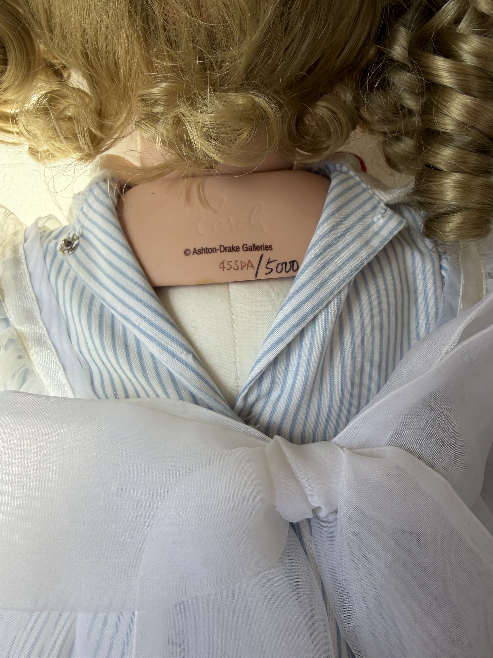 Ashton-Drake Galleries Porcelain Doll 45SDA/5000 - Image 6
