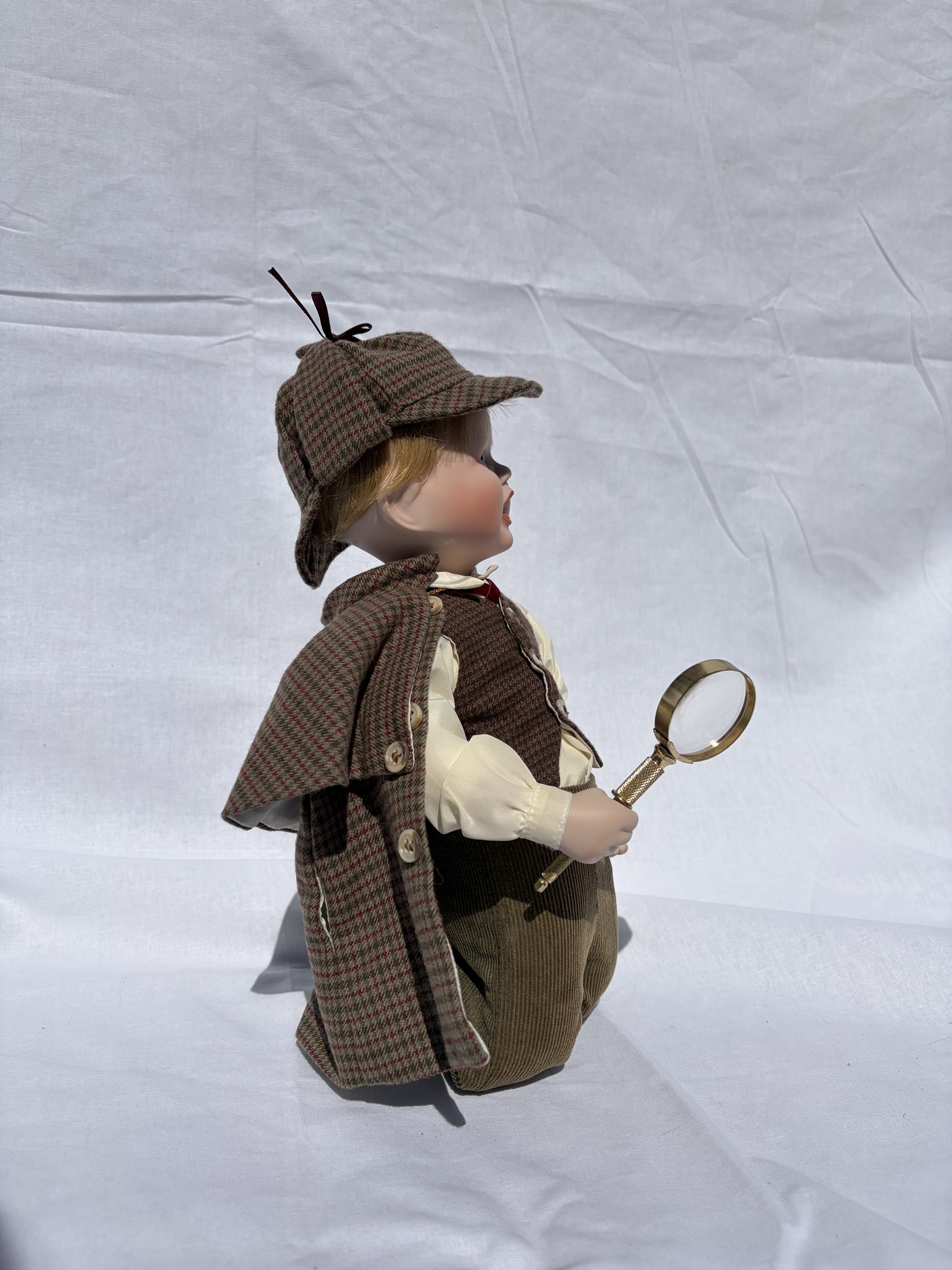Edwin M. Knowles 'Little Sherlock' Porcelain Doll - Born to be Famous - Image 2