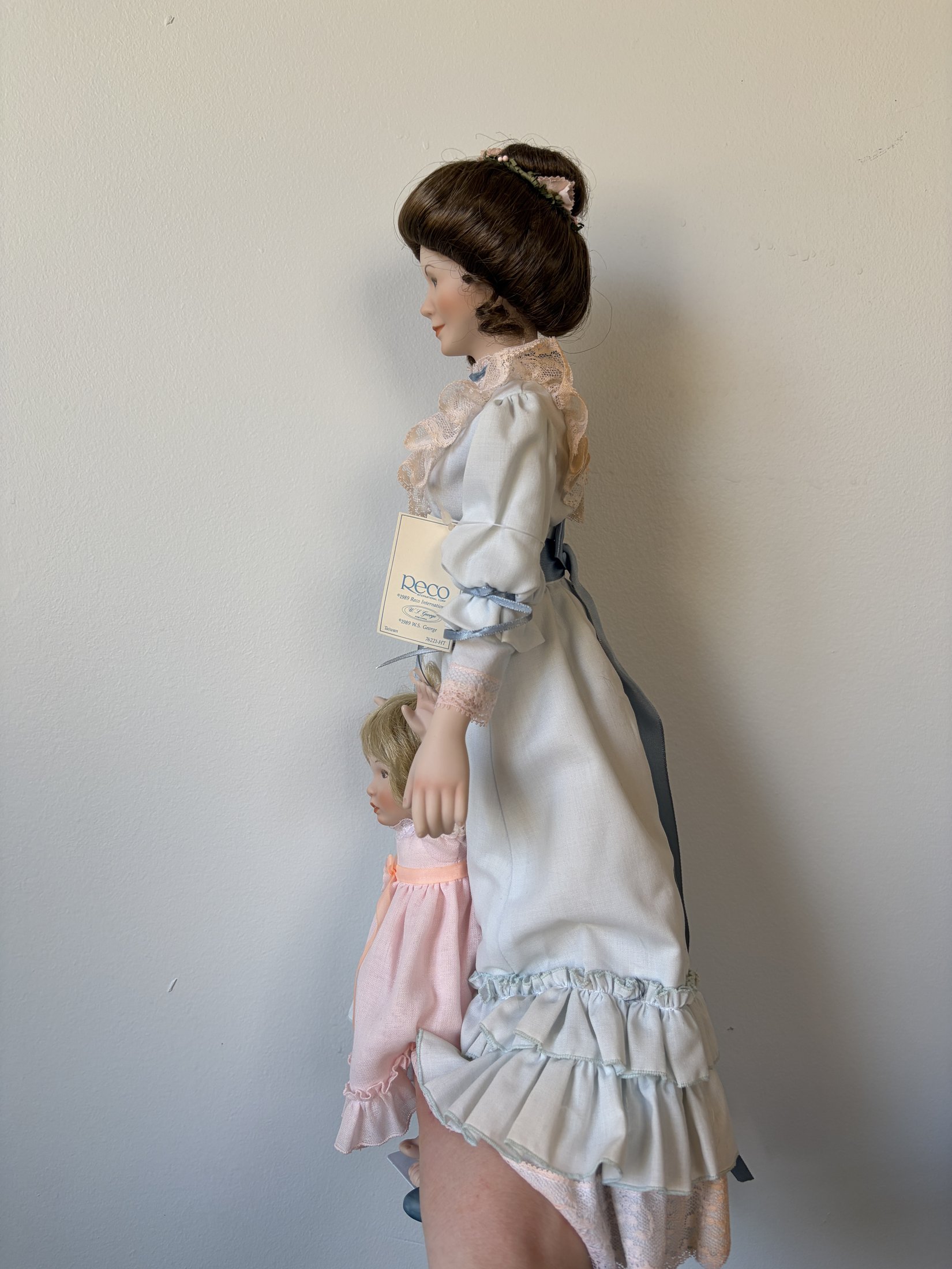 Sandra Kuck 'Loving Steps' Porcelain Doll by Reco 1989 - Image 3