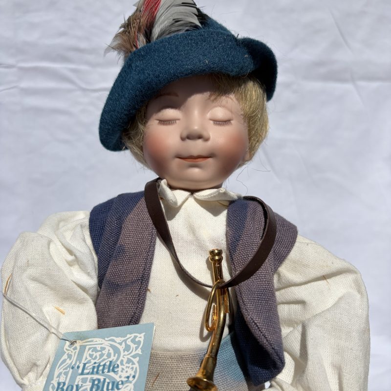 Dianna Effner Little Boy Blue Porcelain Doll Mother Goose Collection