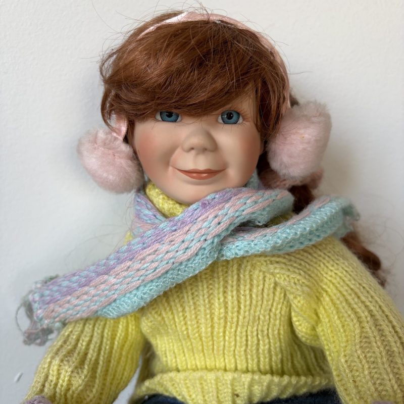 Ashton-Drake Michelle Porcelain Doll Winterfest Collection 1992
