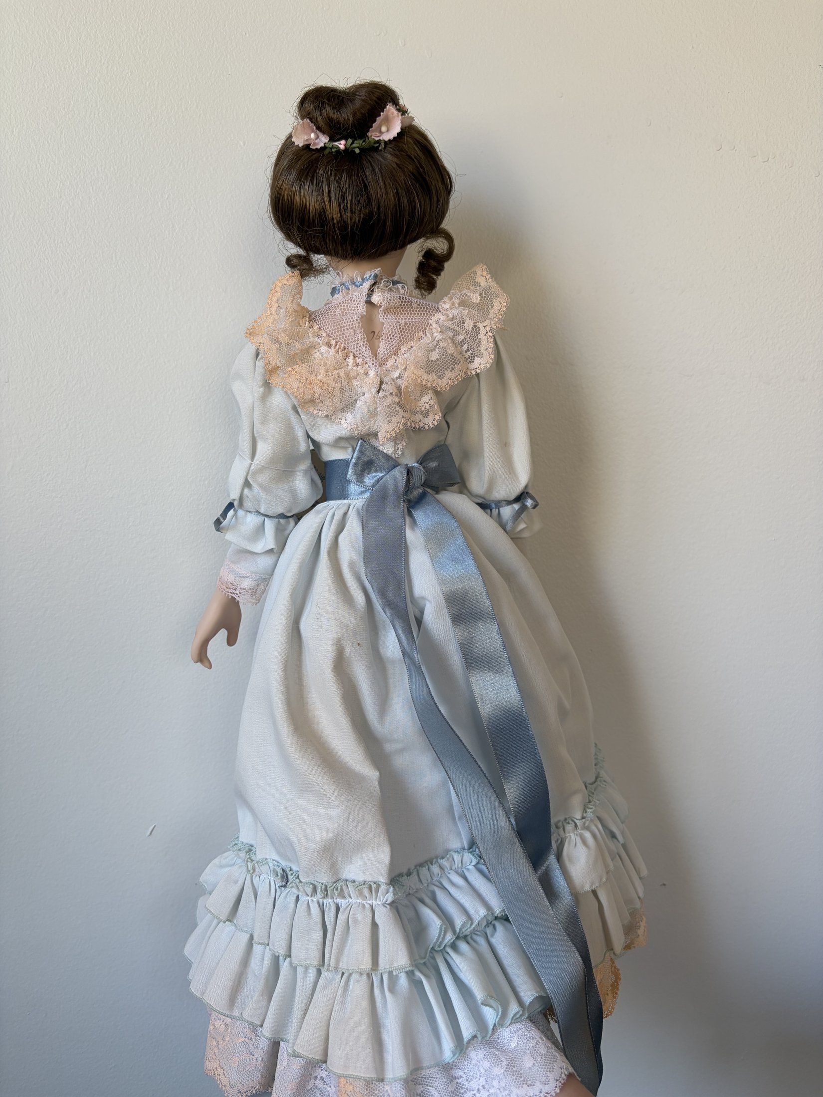 Sandra Kuck 'Loving Steps' Porcelain Doll by Reco 1989 - Image 5