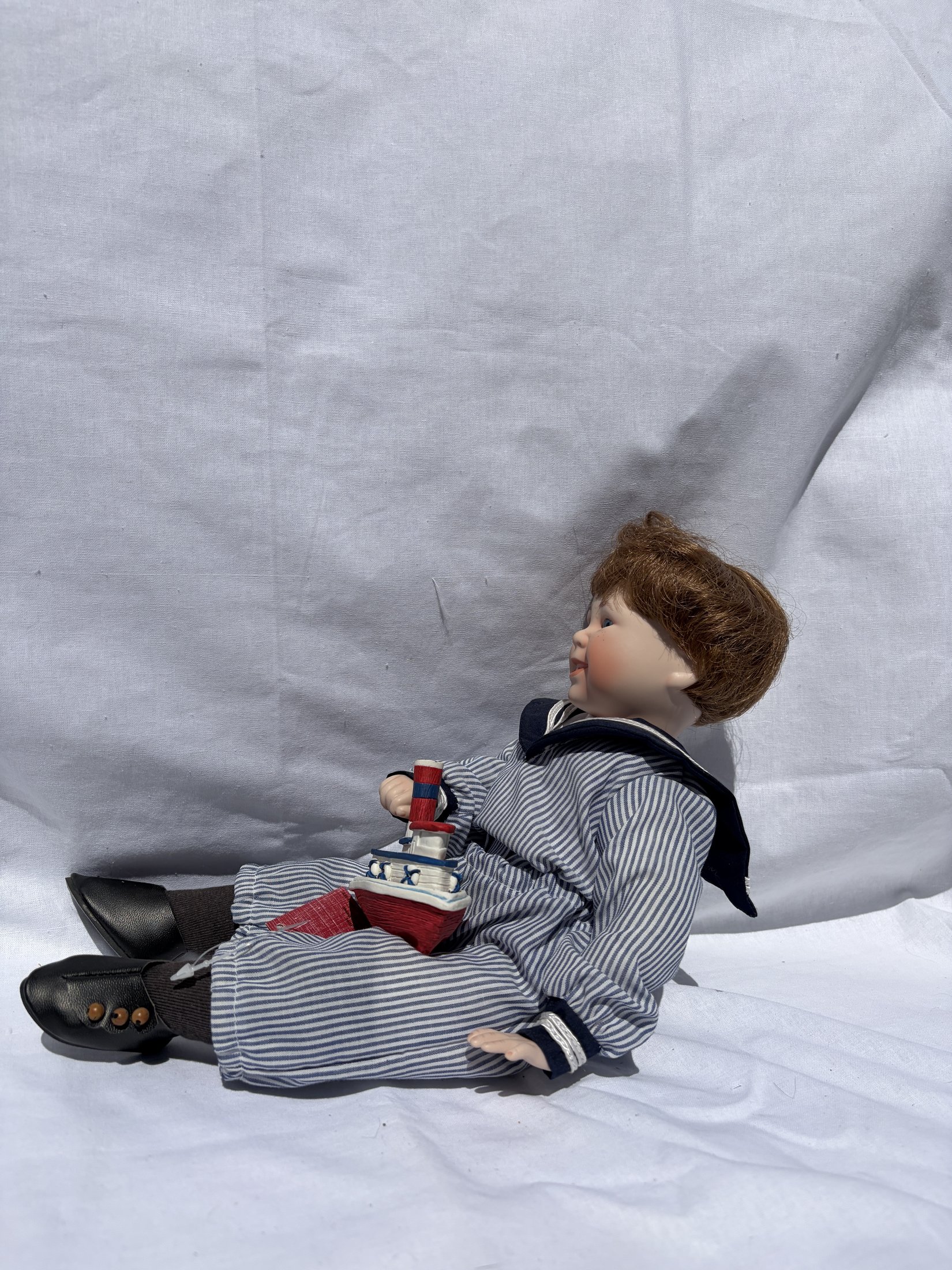 Jeanne C. Senged Porcelain Doll - A Child's Garden of Verses Collection - Image 4