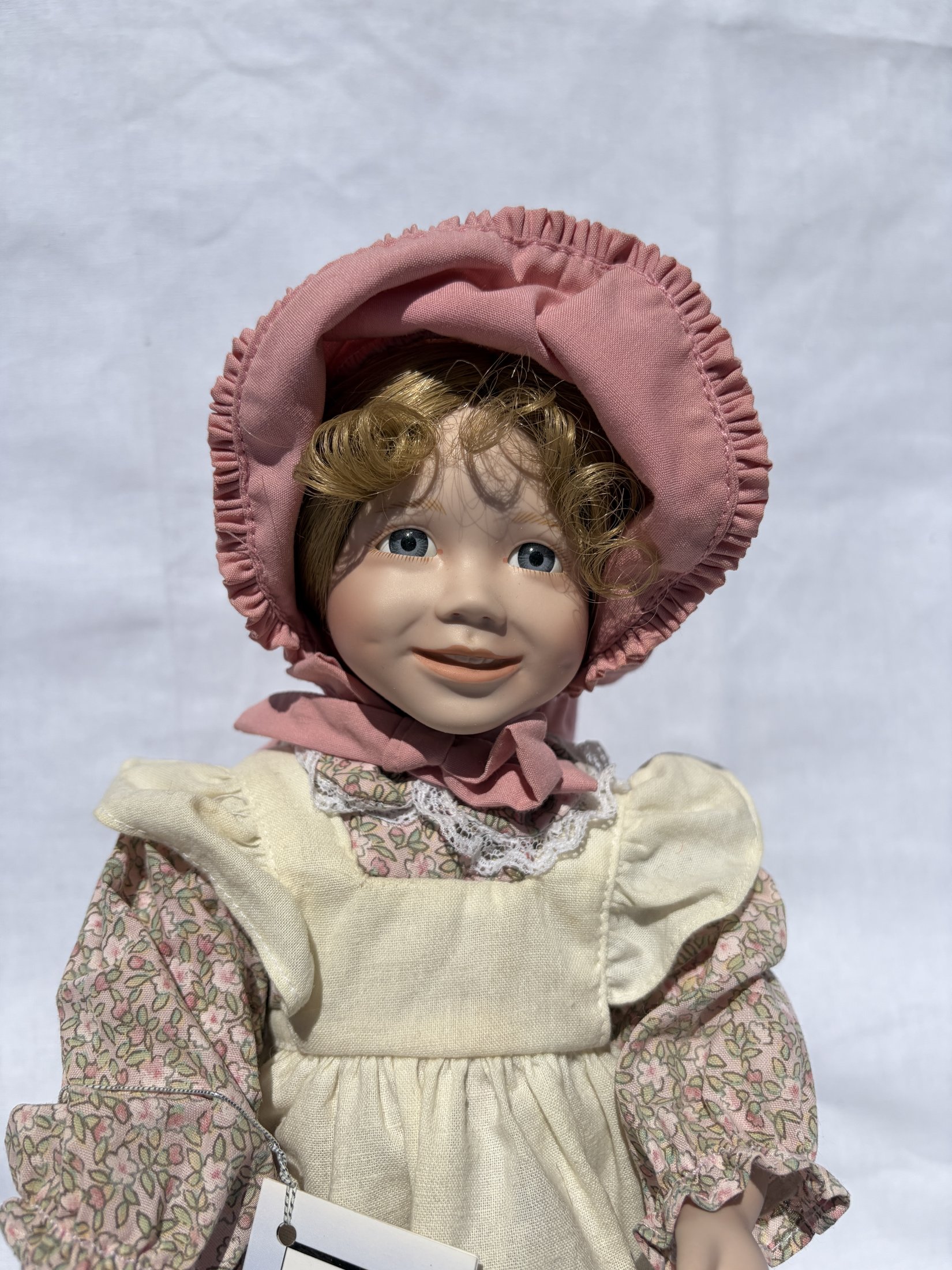 Ashton-Drake Carrie Porcelain Doll Little House on the Prairie Collection