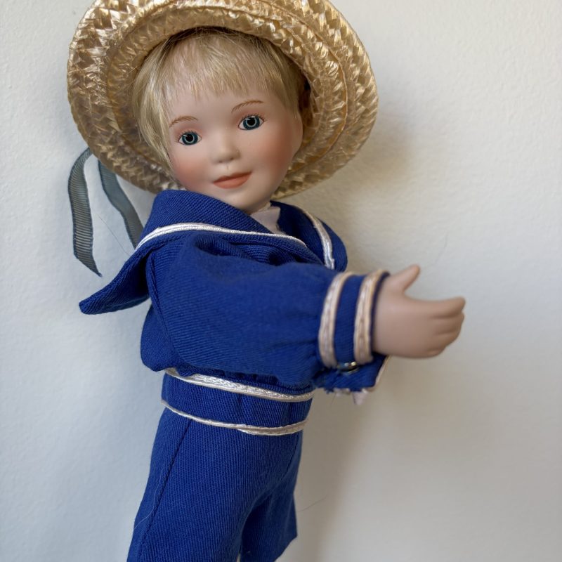 Danbury Mint Prince William Porcelain Doll in Sailor Suit